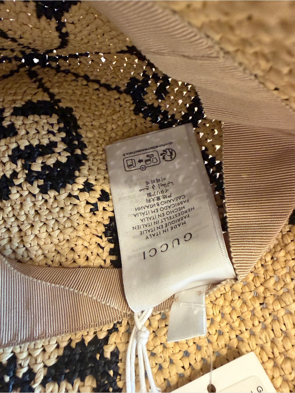 Gucci Monogram Raffia Hat - Picture 8 of 8